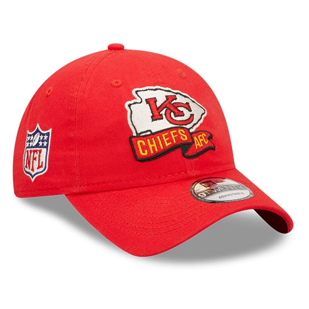 Kansas City Chiefs NFL New Era 59FIFTY Fitted Hat Sz 7 3/4 newest